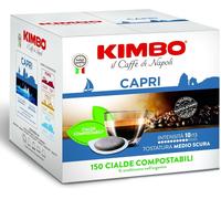 150 Cialde Kimbo Capri - Cialde Compostabili ESE 44 mm - Capri