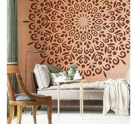 150 cm gigante mandala enorme stencil rotondi modelli da dipingere sulla parete decorare pareti mobili dimensioni grande lavatrice stucco gesso decorazione modello