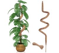 150 cm Palo di Muschio Pieghevole per Monstera e Piante Rampicanti - Supporto per Piante da Interno e Giardino con Struttura Resistente