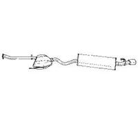150 cv Silenziatore posteriore per Alfa 155 167 2.0 T.SPARK 16V 1970 cc 110 KW 1