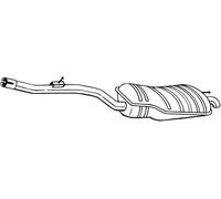 150 CV SILENZIATORE POSTERIORE PER BMW 3 Touring E46 320d KW 110 CV 150