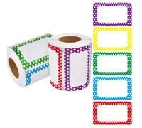 150 etichette adesive con nome, colorate, a forma di stella, etichette per regali di compleanno, etichette autoadesive per regali di compleanno, baby shower, scatole per feste per bambini