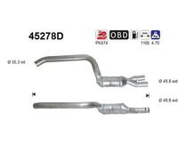 150 KW 204 CV CATALIZZATORE PER BMW 3 Cabriolet E46 330 Cd