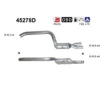 150 KW 204 CV CATALIZZATORE PER BMW 3 Coup E46 330 Cd