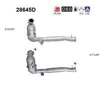 150 KW 204 CV CATALIZZATORE PER Peugeot 407 SW 6E 2.7 HDi