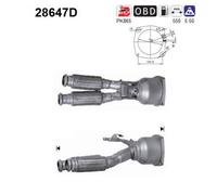150 KW 204 CV CATALIZZATORE PER Citron C6 TD 2.7 HDi
