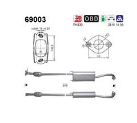 150 KW 204 CV CATALIZZATORE PER Lexus RX U3 300