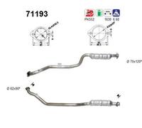 150 KW 204 CV CATALIZZATORE PER Mercedes Classe E W210 E 280