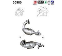150 KW 204 CV CATALIZZATORE PER Renault Laguna II BG0/1 2.0 16V