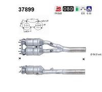 150 KW 204 CV CATALIZZATORE PER VW Golf IV 1J1 2.8 V6 4motion