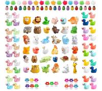 150 mini animali in resina, piccoli animali in resina, piccole anatre in miniatura, per micro giardino delle fate, accessori per casa delle bambole, artigianato, decorazione per acquario