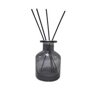 150 ml/5 oz Barattolo di Vetro da diffusore di Vetro Vuoto Bottiglia diffusore barattoli aromaterapia Contenitore di fragranza per Uso per Fai da Te Set di diffusori a canne di Ricambio (Grigio)