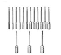 150 mm 1/4 lunghezza del gambo approfondire la crisi di forza, set di punte interne esagonali Powerhex dado driver adattatore attacco attacco attacco