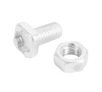 150 Pacchetti di E Bulloni per Bulloni Un Testa Quadrata Kit di Rip1384