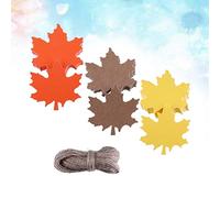 150 Pcs Decorazione Di Foglie D'acero Etichette Carta Artigianale