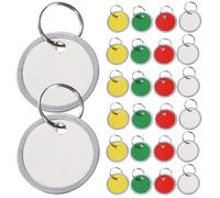 150 Pcs Etichetta Chiave Portachiavi Colorati Etichette Colorate