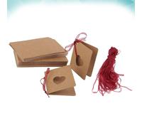 150 Pcs Etichette Matrimonio Decorazione Di Compleanno Kraft Tag