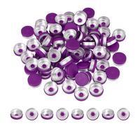 150 Pezzi 20mm in Alluminio e Plastica per Vial, Viola