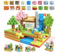 150 Pezzi Costruzioni Magnetiche,2.5CM/Pezzi Costruzioni Magnetiche Blocchi per Bambini,Costruisci Il Tuo Mondo Magnetico,Educativi Magnetici,Giocattoli Sensoriali per Bambini dai 3+ Anni in su
