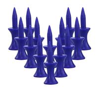 150 Pezzi di Tees da Golf in Plastica, Tees Golf plastica, Golf Simulator Tees plastica, 38 mm, Golf Tees Titolare, Blu Golf Club Tees, Graduazione 1-1/2", per Allenarsi, Le Donne, Gli Uomini