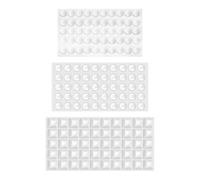 150 Pezzi Gommini Adesivi, Ammortizzatore di Colpi, Gommini Paracolpi Trasparenti, Feltrini Autoadesivi Silicone, Paracolpi Antiscivolo per Mobili Cassetti Vetro Porte, Emisfero Trapezio Cilindro