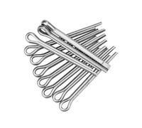 150 pezzi in acciaio inossidabile 304 for auto, kit di assortimento coppiglie for , a forma U, set M1.6 M2.5 M3.2 M4