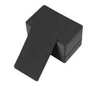 150 Pezzi Kraft Paper, Biglietti da Visita in Nero, Carte di Carta Kraft, Carta di Messaggio Vuoto per Appunti Graffiti Ufficio Regalo Fai Da Te - 8,9x5,2 cm/3,5x2,04 Pollici