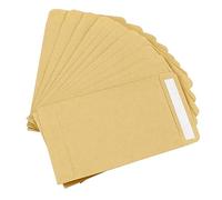 150 Pezzi Mini Sacchetto di Carta Kraft Busta Pacchetti per Semi Busta di Kraft Marrone per Sacchetti Regalo Caramelle Semi Monete Gioielli - con Nastro Biadesivo (6x9)