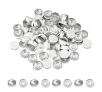 150 Pezzi per in Alluminio e Plastica da 20mm per Vial, Bianche