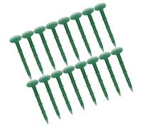 150 Pezzi Picchetti Telo da Giard in in Plastica Verde | Picchetti Giardino per Uso Quotidiano, Fissaggio Teli Ombreggianti, Plastico Verde, Non Facili da Rompere