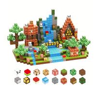 150 pezzi set di mattoncini magnetici - Giocattoli sensoriali cubi STEM, piastrelle magnetiche per costruzioni creative, blocchi magnetici in ABS per bambini di età 3+ anni, ottimo regalo per complean