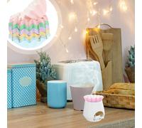 150 portacandele riutilizzabili, sottobicchieri per candele in cera,