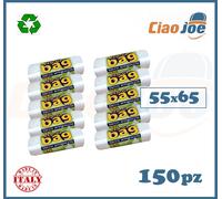 100 Sacchi Raccolta Differenziata Buste Immondizia 70x110 Sacchetti Spazzatura