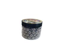 150 sfere in acciaio cromato Steel BBS Cal.43 per tutte le pistole Umarex T4e Magfed in calibro 43