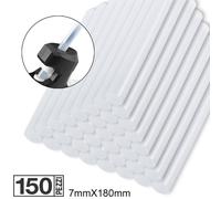 150 STICK PER PISTOLA COLLA A CALDO BASTONCINI DIAM. 7MM PER 18CM TERMOFUSIBILE