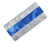 150 unghie flessibili con marcature di misura, gel ad asciugatura rapida, compatibili e confortevoli, kit per nail art, forme curve per pelli sensibili