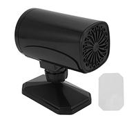 150 W Car Heater with Dual Heating and Cooling Modes, 360° Adjustable Portable Car Defroster and Defogger, ABS Body, 12 V for Cars Trucks SUVs (Nera)