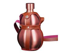 1500 ml in acciaio inox bottiglia con di trasporto | bottiglia d'acqua portatile per Juice, Milk, And Beverages | Reusable Drinking Container For Gym, Hiking, Travel, Camping & Outdoor