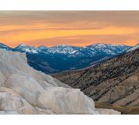 1500 Pezzi di Puzzle per Il Regalo di Giocattoli Educativi per Adolescenti - Montagne pendio crepuscolo 87x57cm