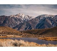 1500 Pezzi Jigsaw Puzzle,Adatto per la Decorazione di Natale - Montagne lago valle 87x57cm