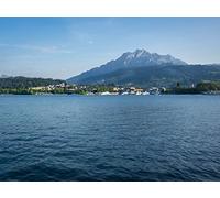 1500 Pezzi Jigsaw Puzzle,Adatto per la Decorazione di Natale - Montagne picco mare 87x57cm