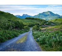 1500 Pezzi Jigsaw Puzzle for Adults & for Kids Age 14 Years Up - Strada montagne colline 87x57cm