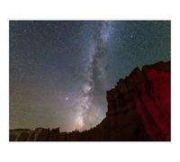 1500 Pezzi Puzzle Giochi Rilassamento e Intelligence-Via Lattea,Stelle,Canyon,Rocce,Notte 87x57cm