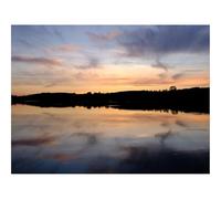 1500 Pezzi Puzzle,Idea Regalo per lei o lui-Lago,Riflesso,Orizzonte,Cielo 87x57cm