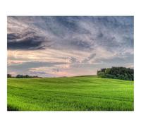 1500 Pezzi Puzzle per Gioco Familiare-Nuvole,Cielo,Volume,Nuvoloso,Legno,Campo,Ampiezza 87x57cm