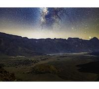 1500 Pezzi Puzzle,Puzzle per Adulti - Stelle della Via Lattea montagne 87x57cm