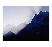 1500 Pezzi Puzzle,Regalo per Amore e Amico-Asia,Montagne,Nebbia,Ombre 87x57cm