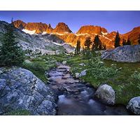 1500 Pezzi Puzzle,Regalo per Amore e Amico - Pietre d'ombra del fiume di montagna 87x57cm