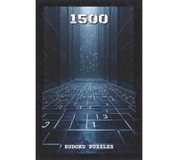 1500 Sudoku Puzzles: Sudoku Puzzles with Easy to Read 9x9 Grids for Easy, Medium, and Hard Difficulty Levels | 6x9 inches, 350+ pages | 1500 Puzzles | ... Brain Game Lovers, and Puzzle Enthusiasts