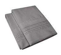 1500 Supreme Collection - Federa standard, 2 pezzi, colore: grigio